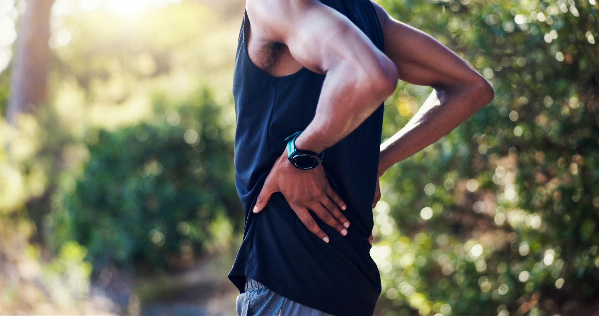 man running